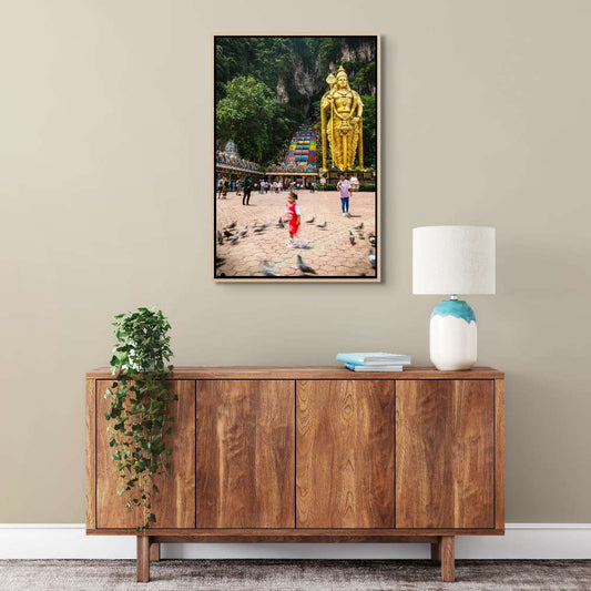 Dancing Girl | Batu Caves, Kuala Lumpur - Malaysia | Photography Wall Art