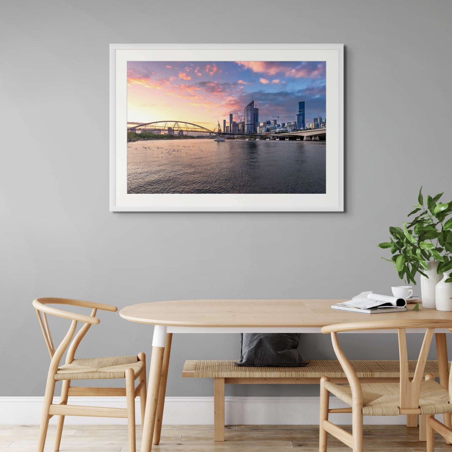 Peaceful Brisbane River Sunset | Brisbane, Australia | Photography Wall Art