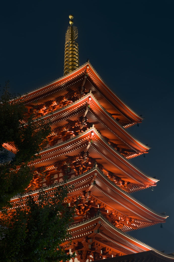 Sensoji Temple Pagoda | Tokyo, Japan