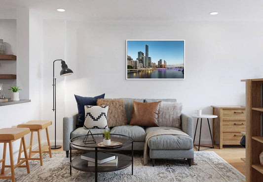 Brisbane Blue Hour | Brisbane, QLD Australia | Photography Wall Art
