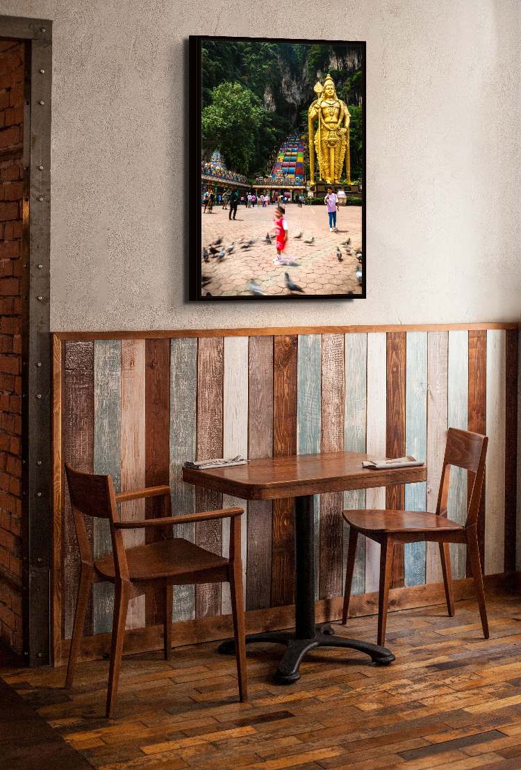Dancing Girl | Batu Caves, Kuala Lumpur - Malaysia | Photography Wall Art